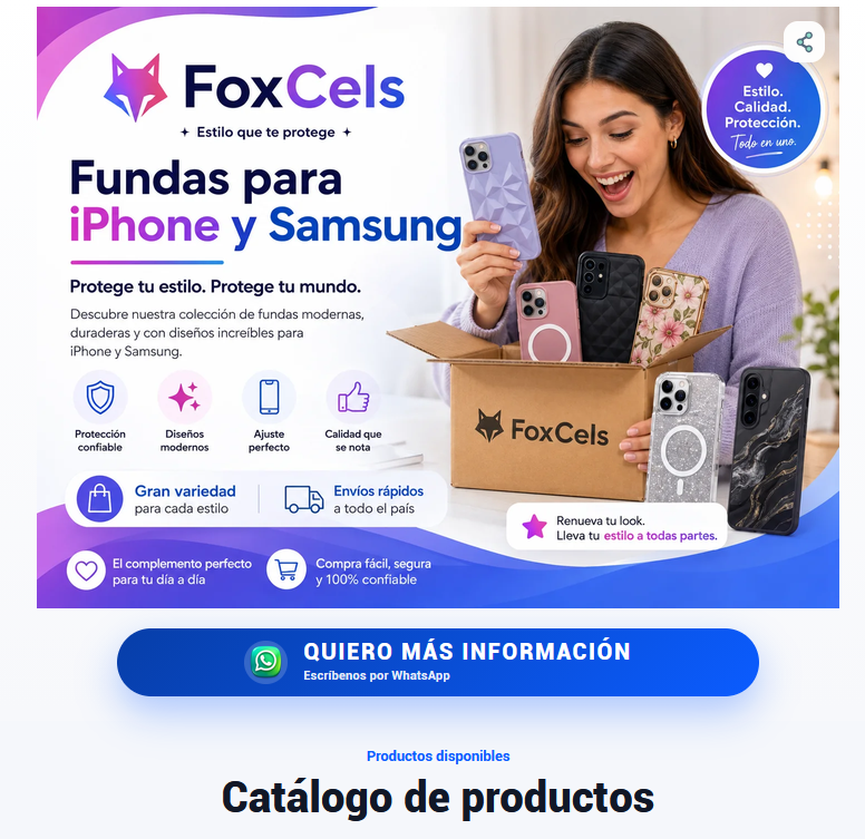 Ejemplo de Catálogo con iA 🤖