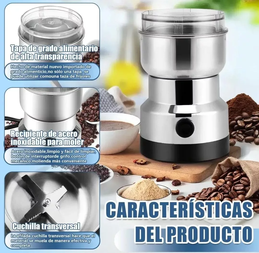 Nuevo Molino Eléctrico de Acero Inoxidable. Muele hasta 50 diferentes especies