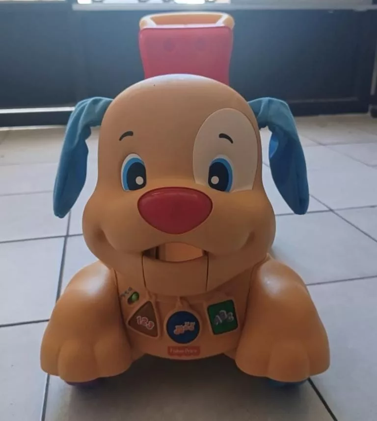 🐶 Montable Perrito Fisher Price – Interactivo Camina conmigo 🐶