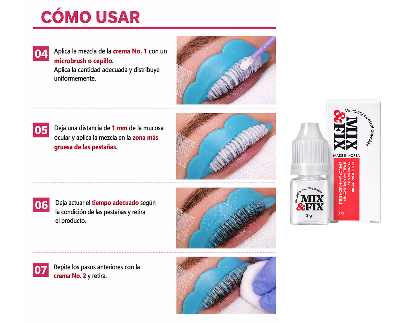 Aplicación de Mix and Fix